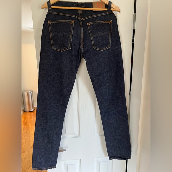 Nudie Blue Denim Jeans Gently Used Sz. 32 / 34 - Picture 5 of 6